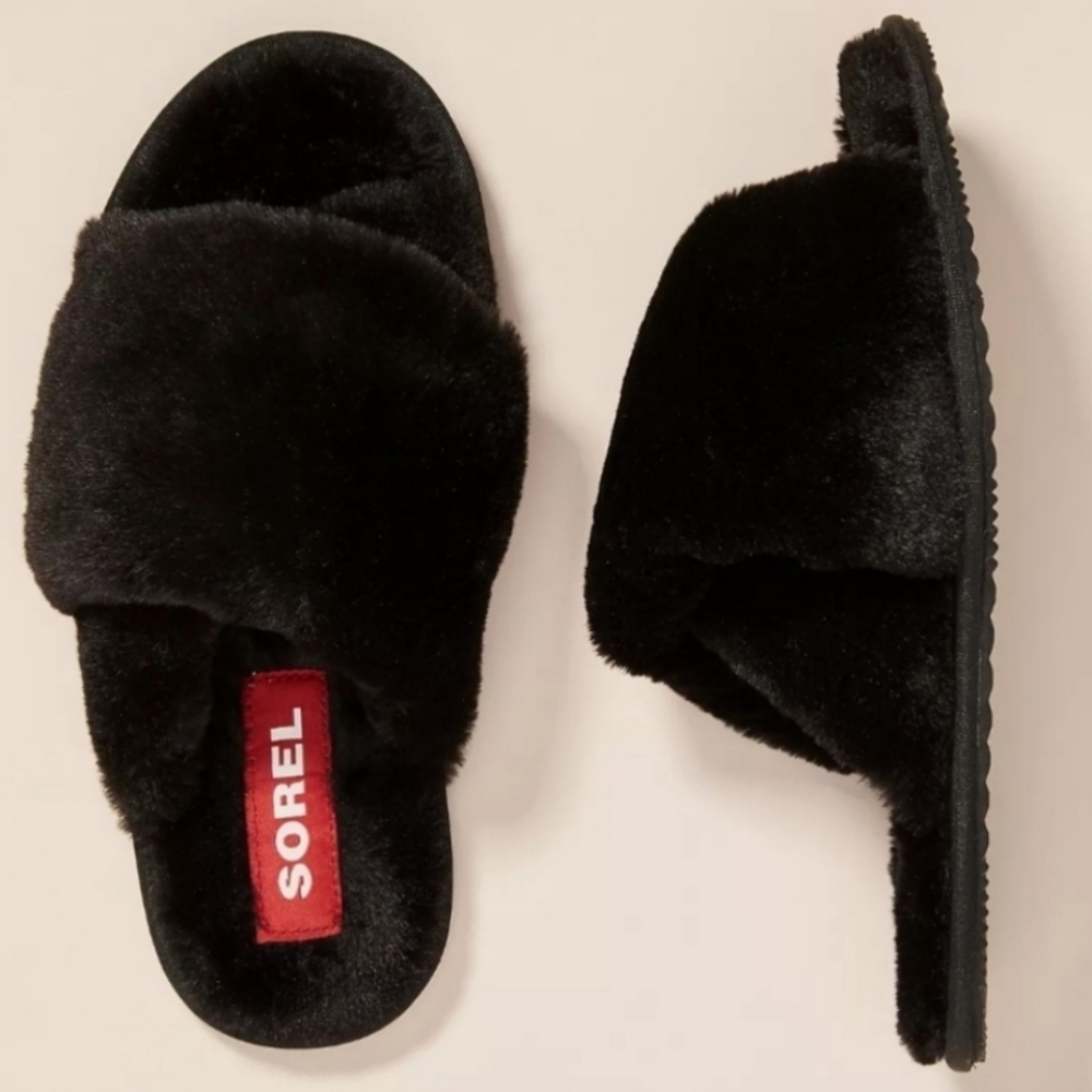 Sorel Mail Run Slippers in black